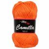 Příze Camilla 8301 zářivá oranžová