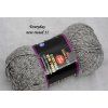 Příze Everyday new tweed 11 šedá melange